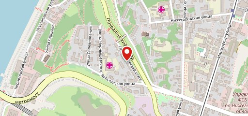 Столовая на карте