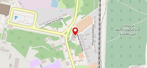 Столовая на карте