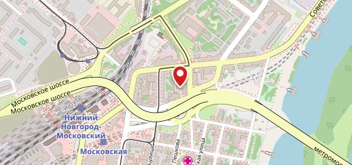 Столовая на карте