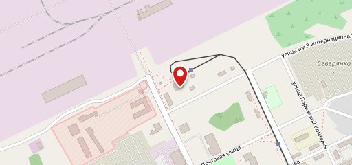 Столовая на карте