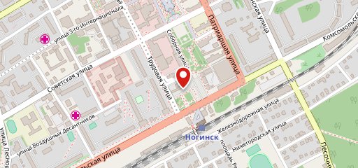 Столовая на карте