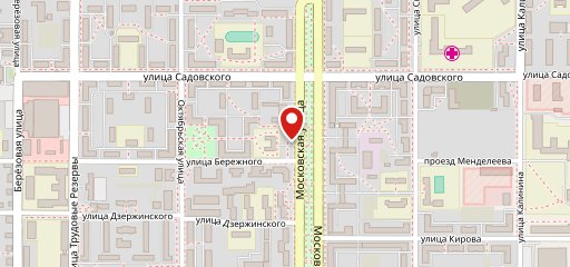 Столовая № 1 на карте
