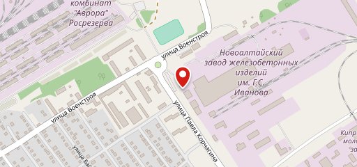 Столовая на карте