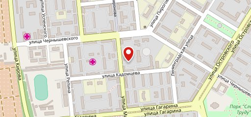 Столовая на карте