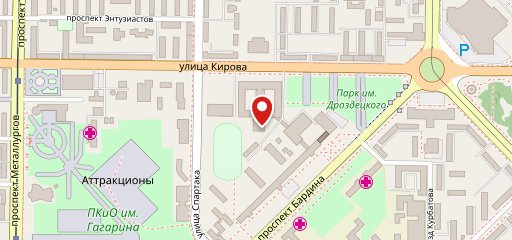 Столовая на карте