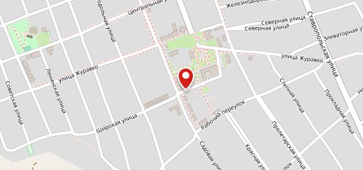 Столовая на карте
