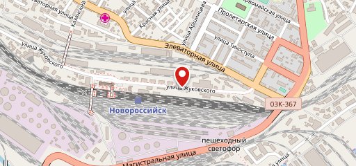 Столовая на карте