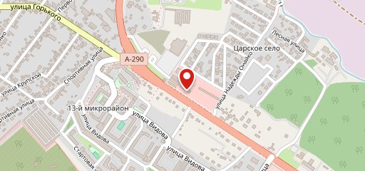 Столовая на карте