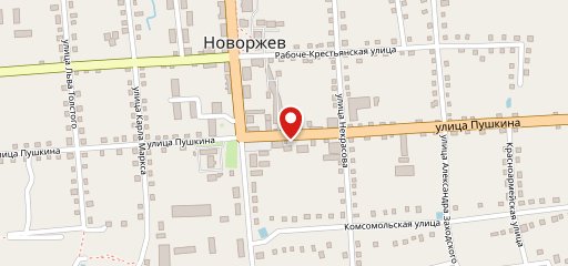 Столовая на карте