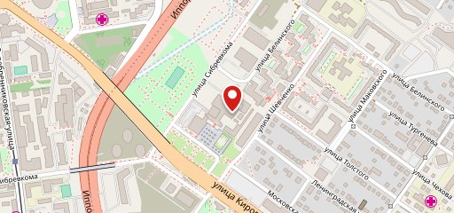 Столовая на карте