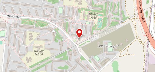 Столовая на карте