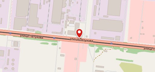 Столовая на карте