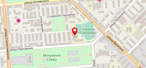 Столовая на карте