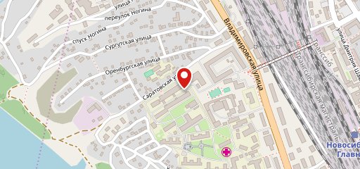 Столовая на карте