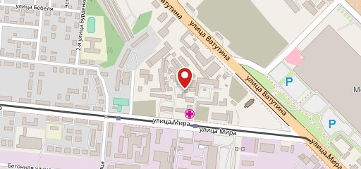 Столовая на карте