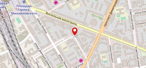 Столовая на карте