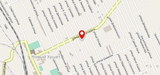 Столовая на карте
