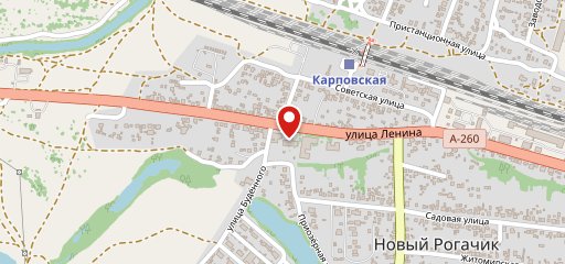 Столовая на карте