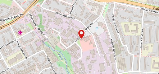 Столовая НТМ на карте
