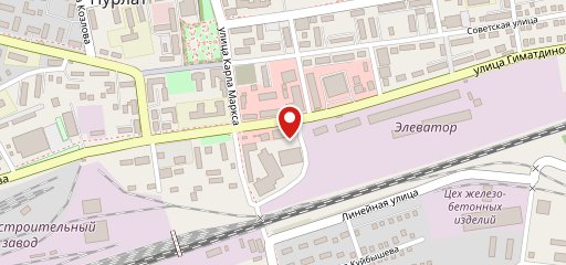 Столовая на карте