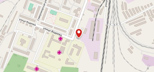 Столовая на карте
