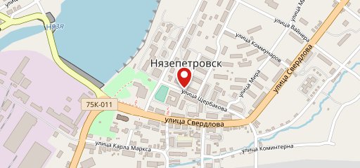 Столовая на карте