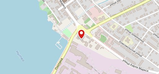 Столовая на карте