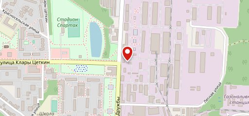 Столовая ОАО "Биосинтез" на карте
