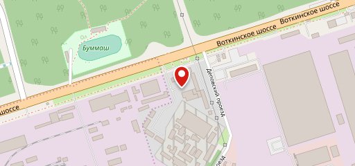 Столовая ОАО "Буммаш" на карте