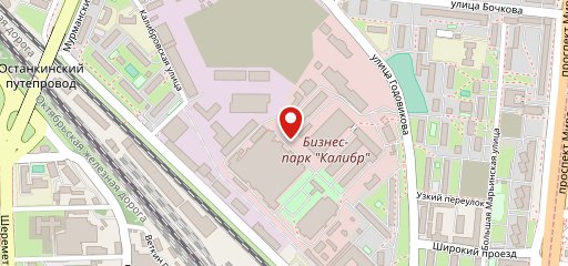 Столовая ОАО "КАЛИБР" на карте