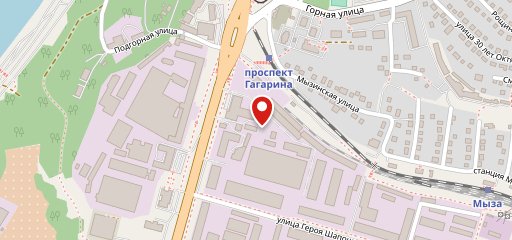 Столовая ОАО "Мыза" на карте