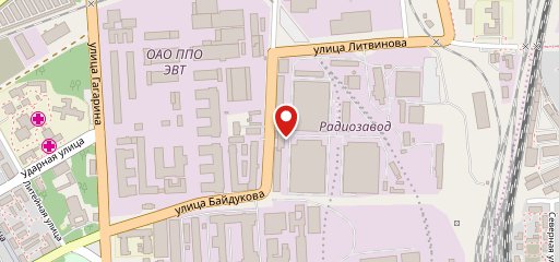 Столовая на карте