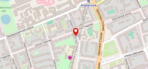 Столовая ОАО Равенство на карте