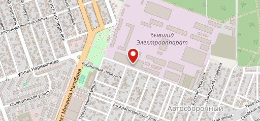 Столовая ОАО "Завод "Электроаппарат" на карте