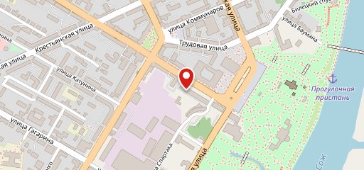 Столовая облисполкома на карте