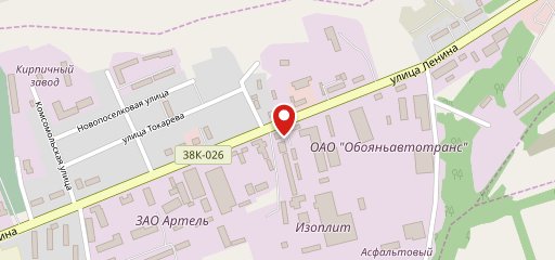 Столовая на карте