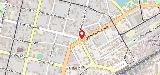 Столовая Общепит на карте