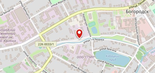 Столовая Обувной Фабрики на карте