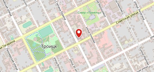 Столовая Обжора на карте