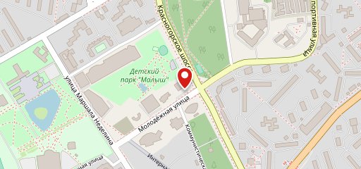 Столовая на карте