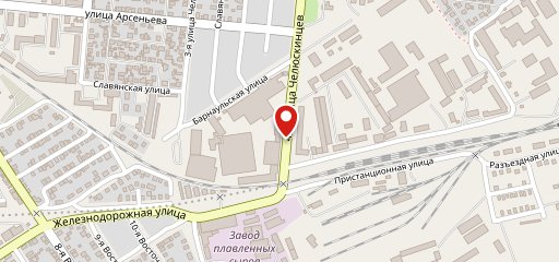 Столовая на карте