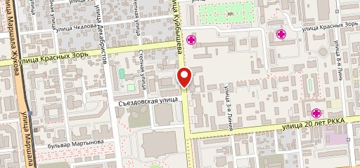 Столовая на Куйбышева на карте