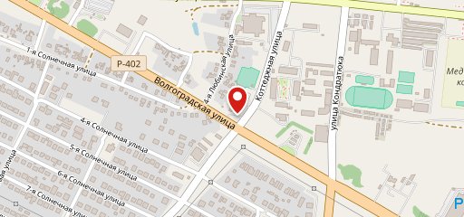 Столовая на карте