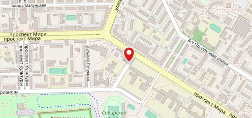 Столовая на карте