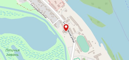 Столовая на карте