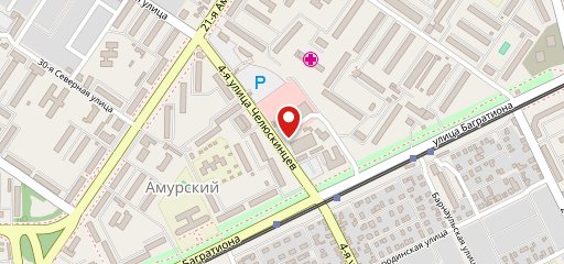 Столовая на карте