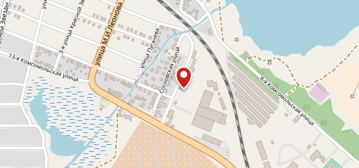 Столовая на карте