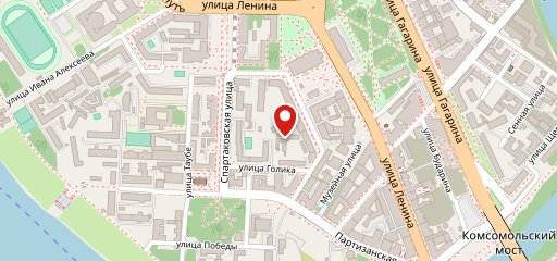 Столовая Омскгражданпроекта на карте