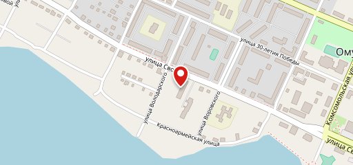 Столовая на карте
