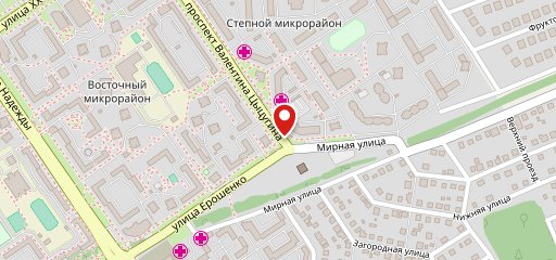 Столовая ОПК на карте